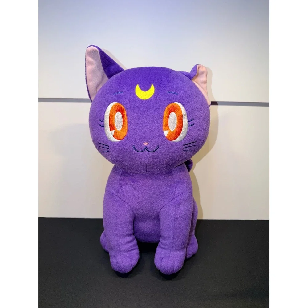Sailor Moon Luna Purple Cat Plush Clever Idiots Inc Anime Stuffed Toy 13